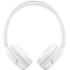 JBL Tune 530 BT Wireless On-Ear Headphones with JBL Pure Bass Sound, Bluetooth 6.0, Foldable Design and 76-Hour Battery Life, Google Fast Pair/Microsoft Swift Pair, White